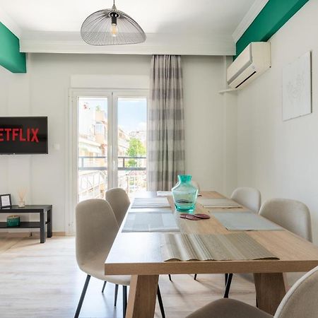 Apartemen 90 m² dengan 2 kamar tidur dan 1 kamar mandi pribadi di Vadaris-Daerah Dikastiria Tesalonika Bagian luar foto