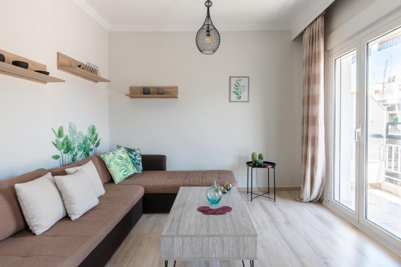 Apartemen 90 m² dengan 2 kamar tidur dan 1 kamar mandi pribadi di Vadaris-Daerah Dikastiria Tesalonika Bagian luar foto