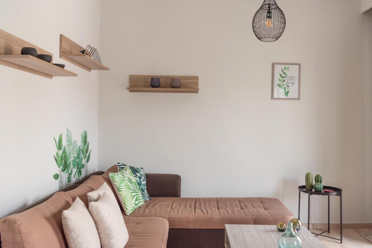 Apartemen 90 m² dengan 2 kamar tidur dan 1 kamar mandi pribadi di Vadaris-Daerah Dikastiria Tesalonika Bagian luar foto