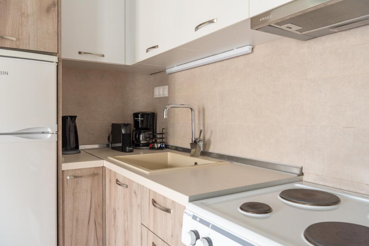 Apartemen 90 m² dengan 2 kamar tidur dan 1 kamar mandi pribadi di Vadaris-Daerah Dikastiria Tesalonika Bagian luar foto