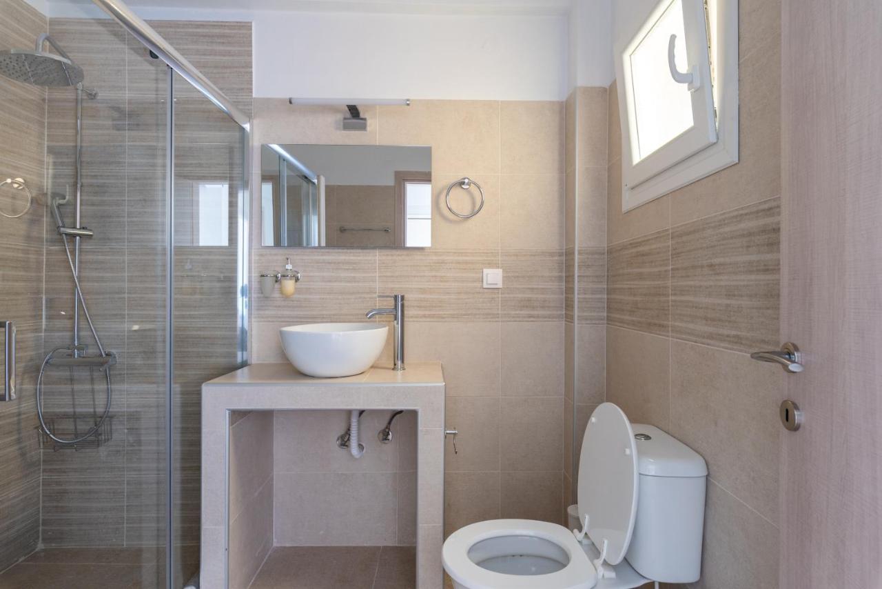 Apartemen 90 m² dengan 2 kamar tidur dan 1 kamar mandi pribadi di Vadaris-Daerah Dikastiria Tesalonika Bagian luar foto